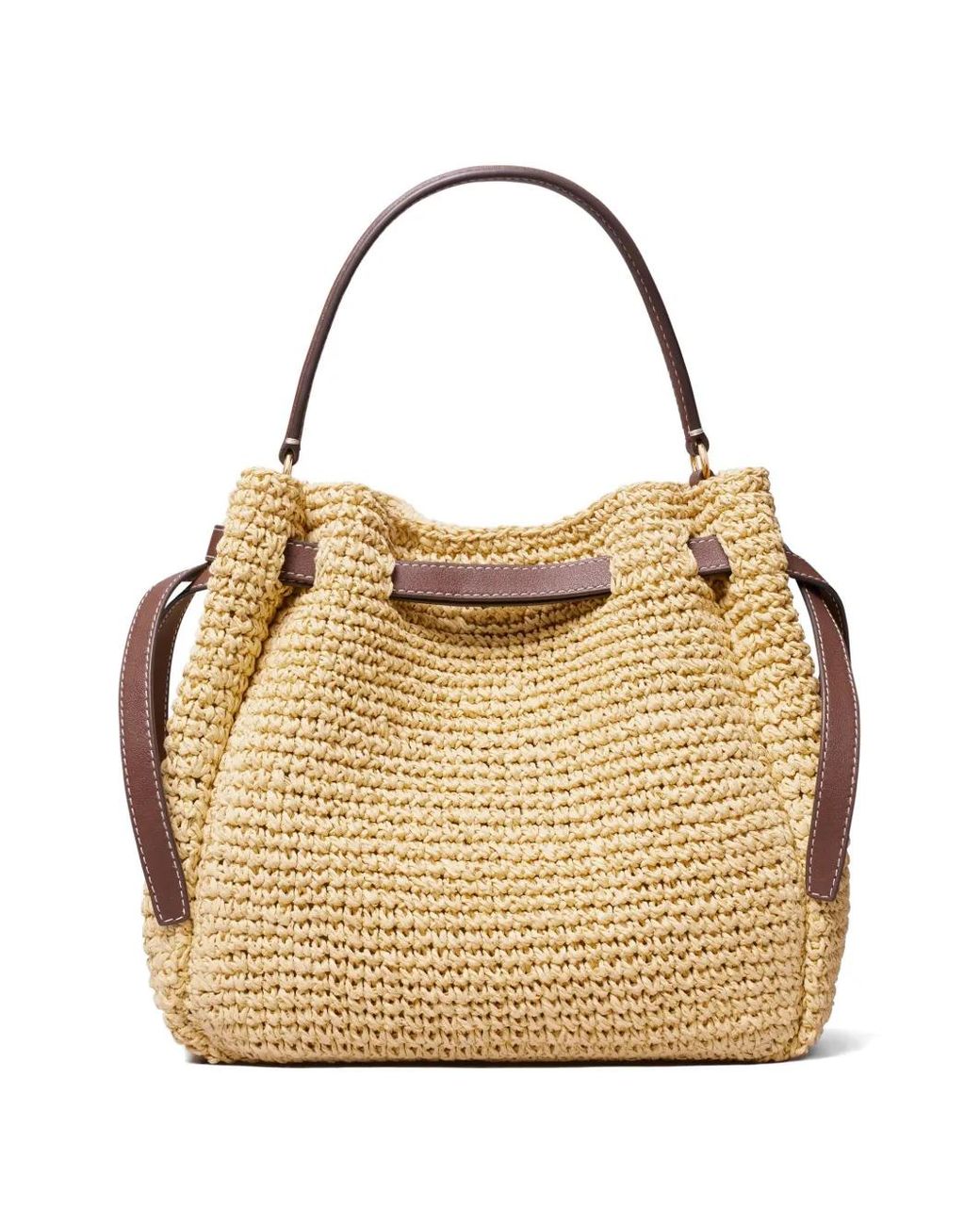 Borsa A Secchiello Romy di Tory Burch in Metallic