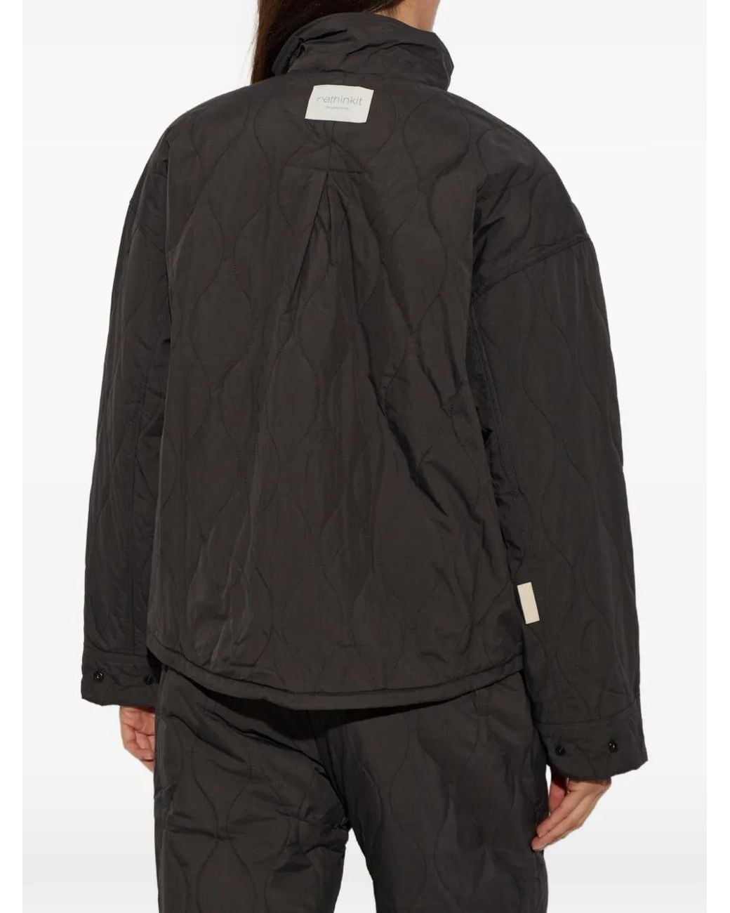 Rethinkit Studios Black Quilted Jacket