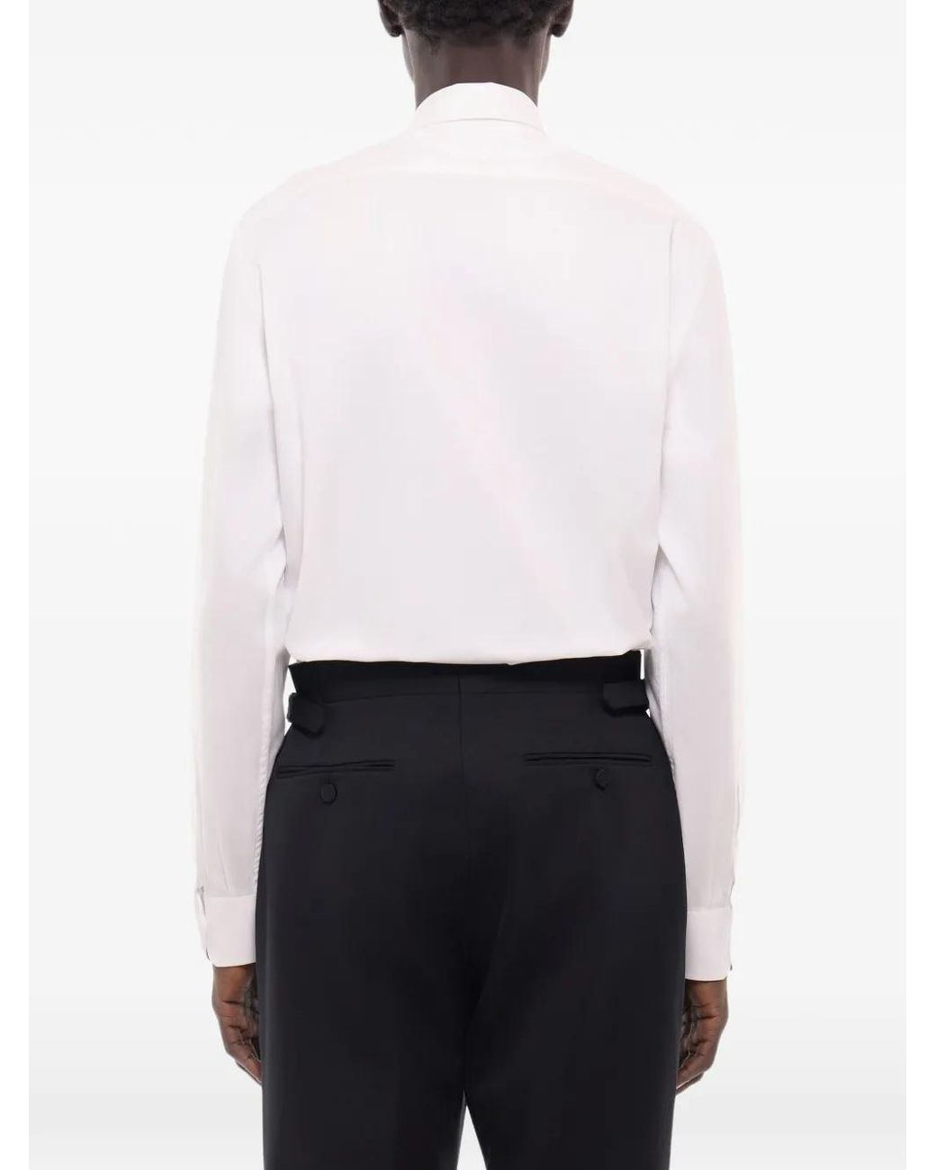 Fursac White Long-Sleeve Shirt for men