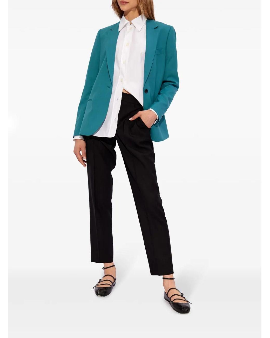 Paul Smith Blue Woolen Blazer