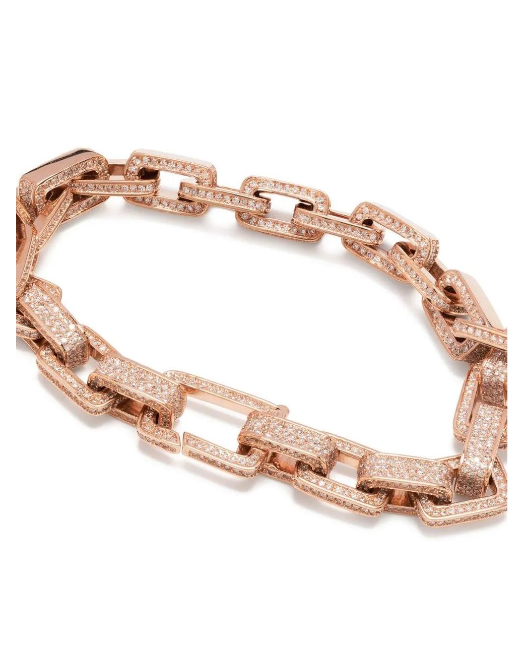 SHAY White 18K Rose Deco Diamond Bracelet