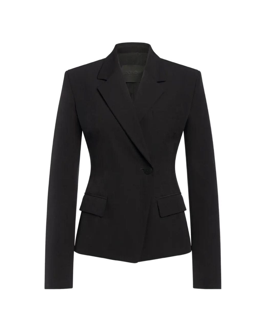 Dondup Black Pocket Blazer