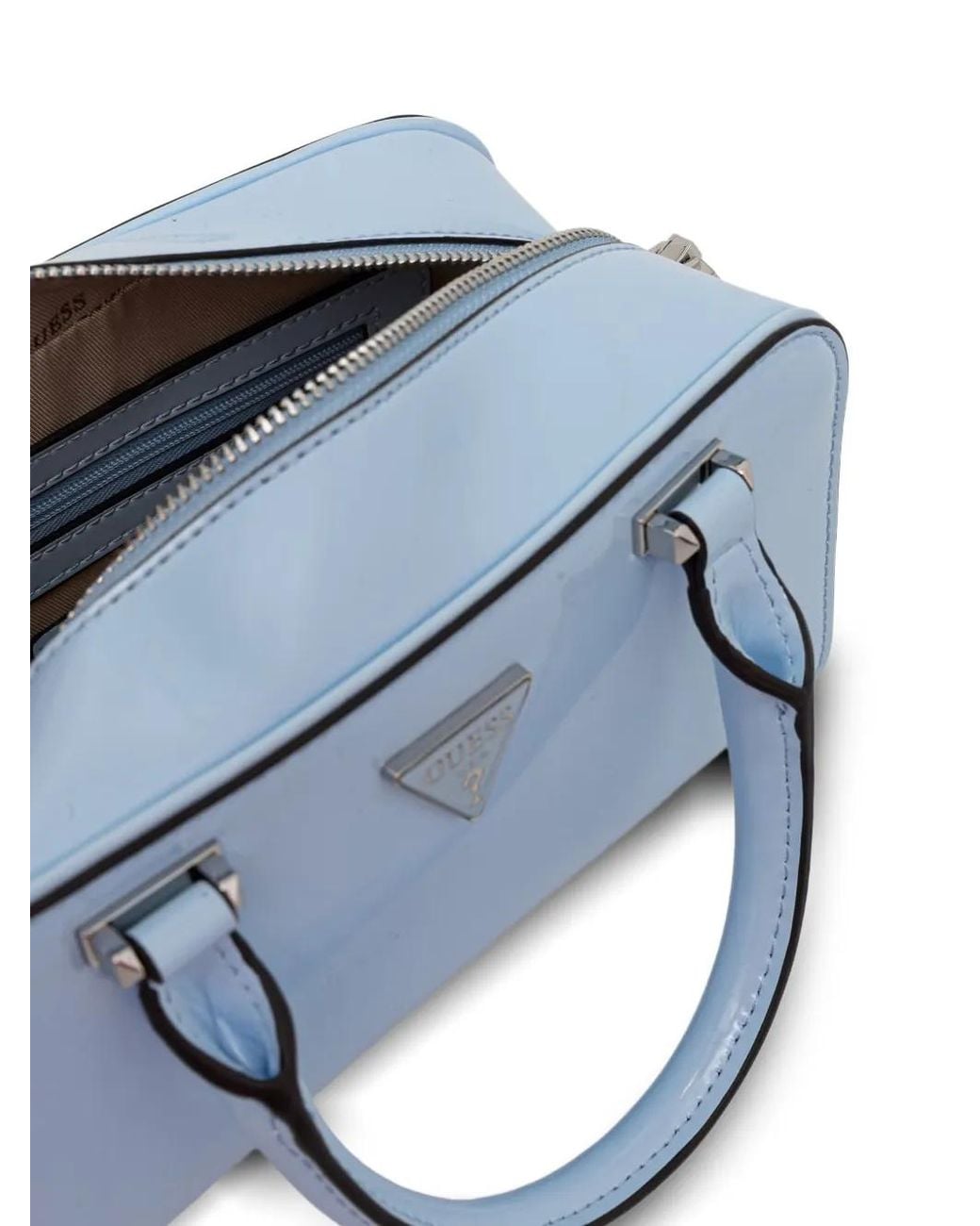 Guess Blue Arnela Satchel Bag