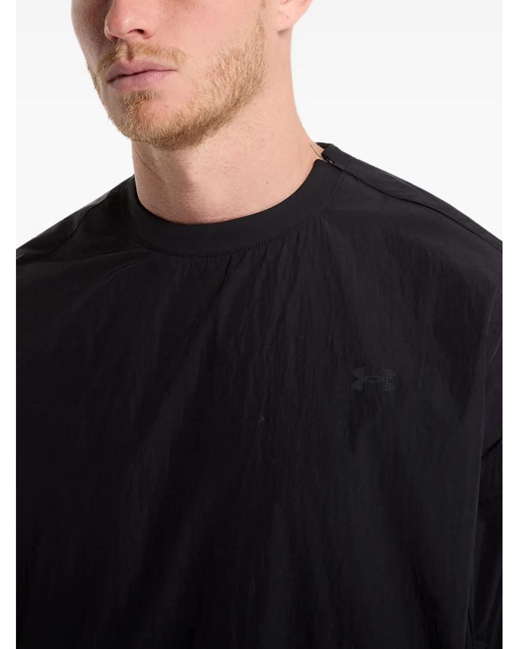 Under Armour Black Unstoppable Cw Sweatshirt for men