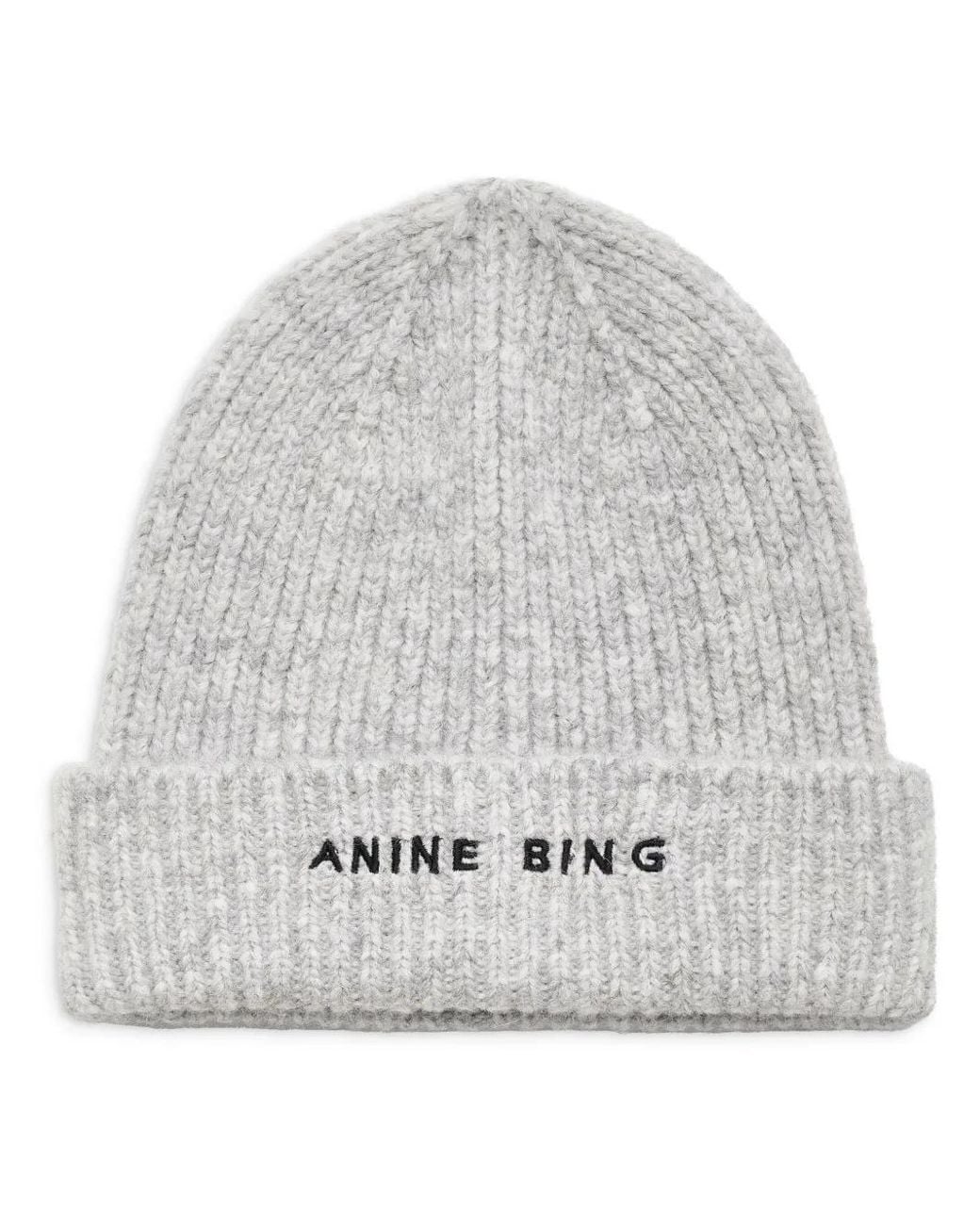 Anine Bing Gray Elia Beanie
