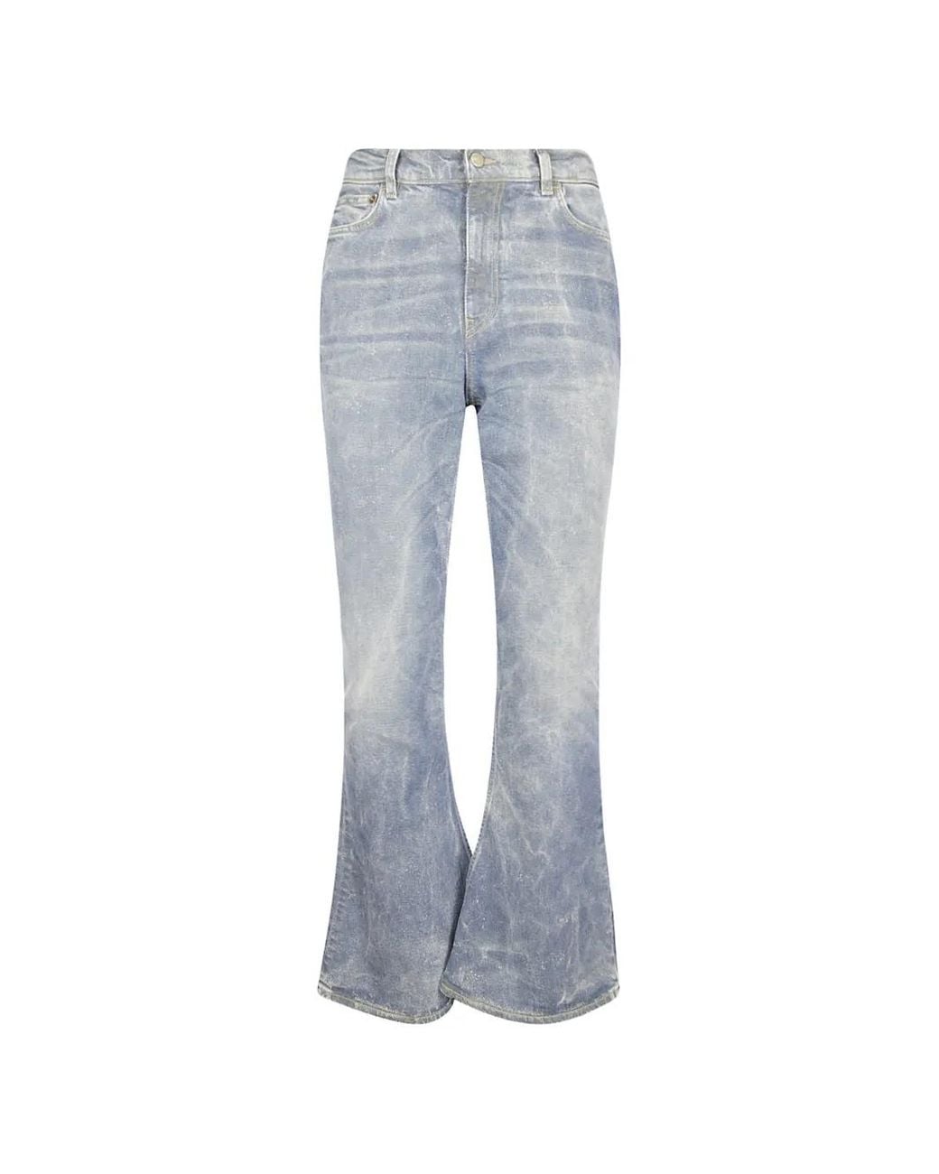 Stockholm Surfboard Club Gray Sonic Flared Jeans for men
