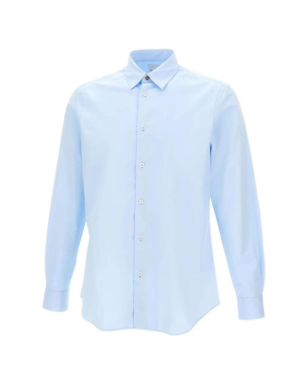 Paul Smith Blue Chemise Boutonnée À Manches Longues for men