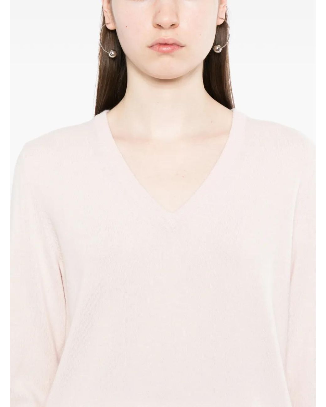 N.Peal Cashmere Pink Phoebe Sweater
