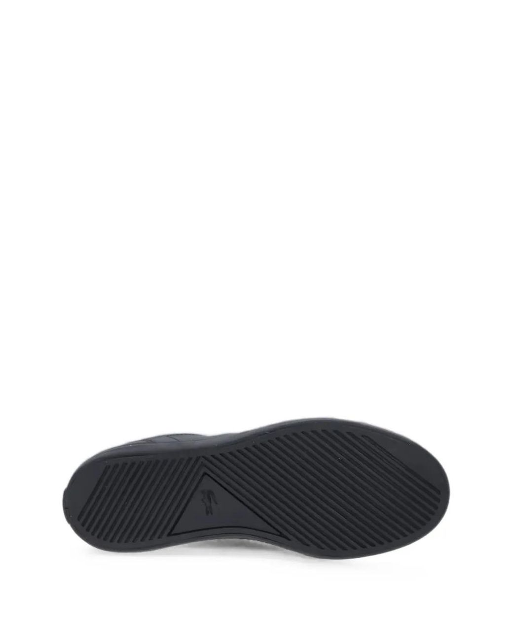 Lacoste Black Lerond Logo-Patch Sneakers