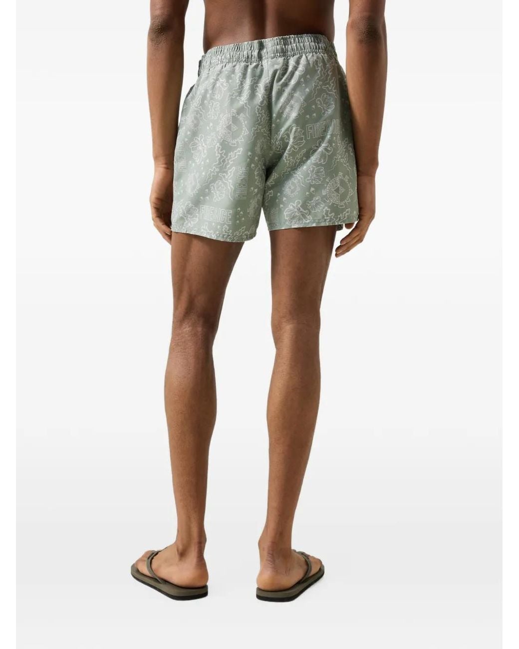 Bogner Fire + Ice Blue Nelson Swim Shorts for men