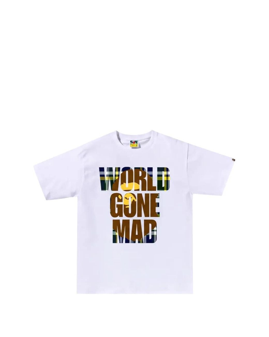 A Bathing Ape White Ape Head Wgm Crew-Neck T-Shirt for men