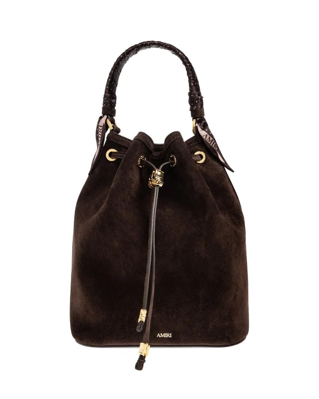 Amiri Black Ma Bucket Bag