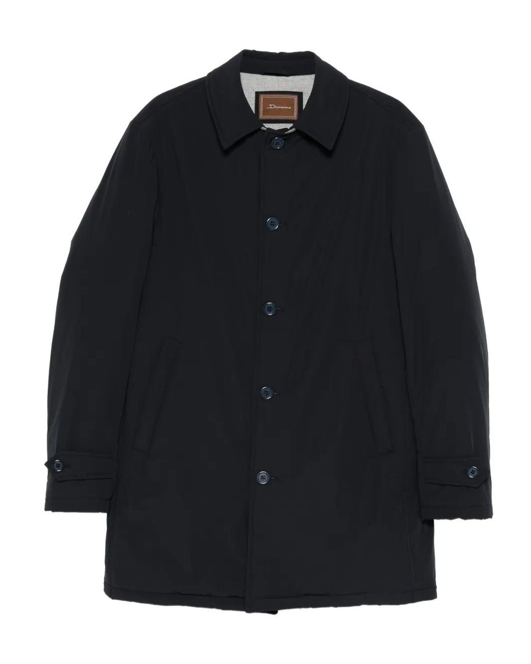 Doriani Blue Buttoned Coat for men