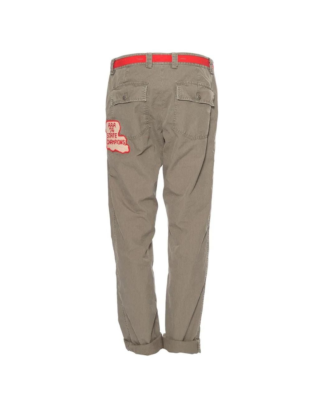 メンズ History Repeats リップストップ パッチパンツ Gray