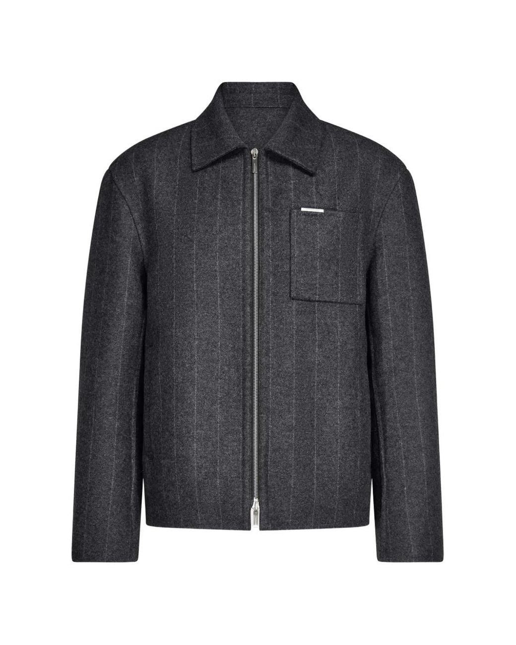 Ferragamo Black Cashmere-Blend Blouson for men