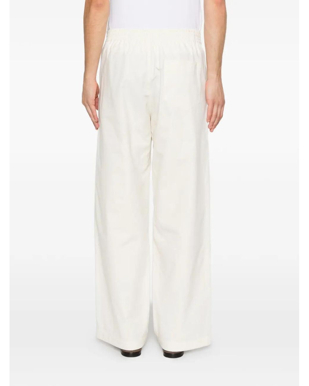 A.P.C. Broek Met Elastische Taille in het White voor heren