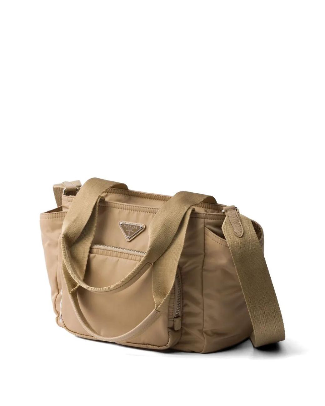 Prada Brown Re-Nylon Tote Bag