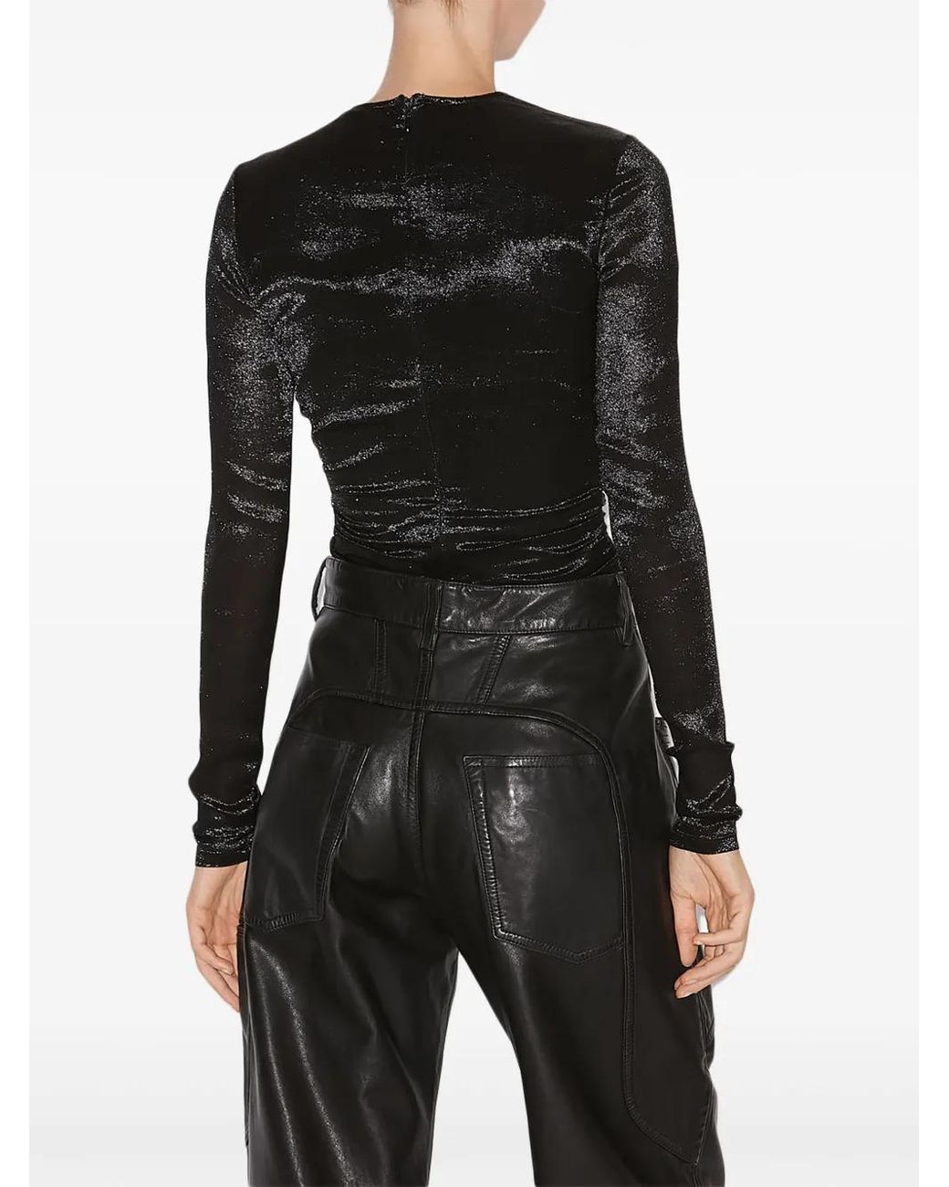 Isabel Marant Black Rose Top