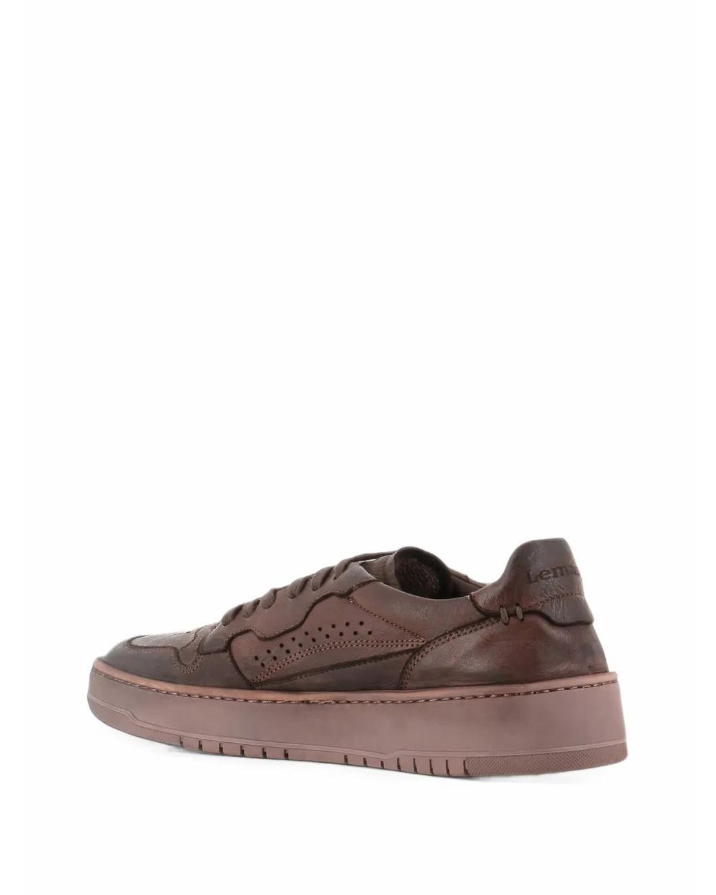 LEMARGO Brown Perforierte Sneakers