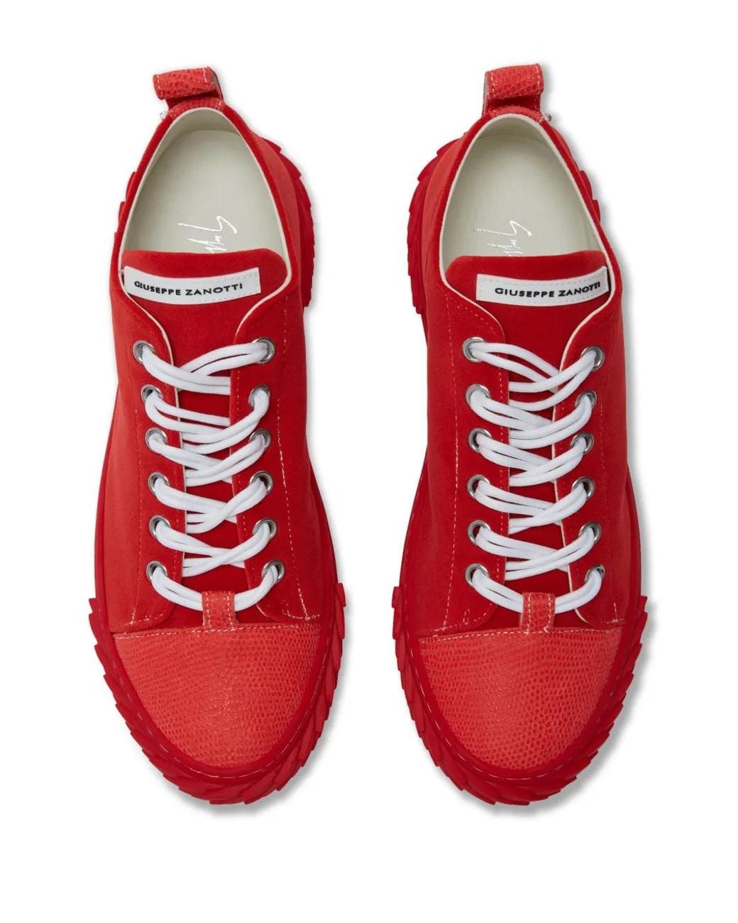 Giuseppe Zanotti Red Blabber for men