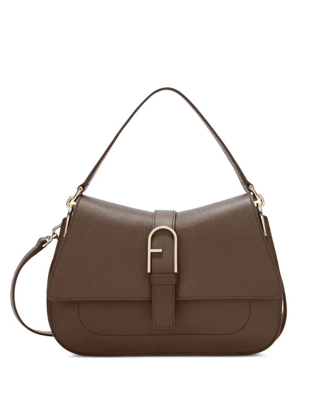 Furla Brown Flow Suitcase With Handle M
