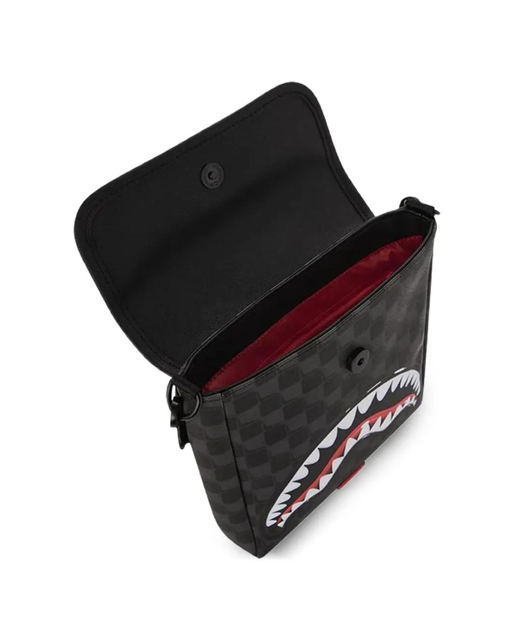 Sprayground Karierte Sharks in Black für Herren