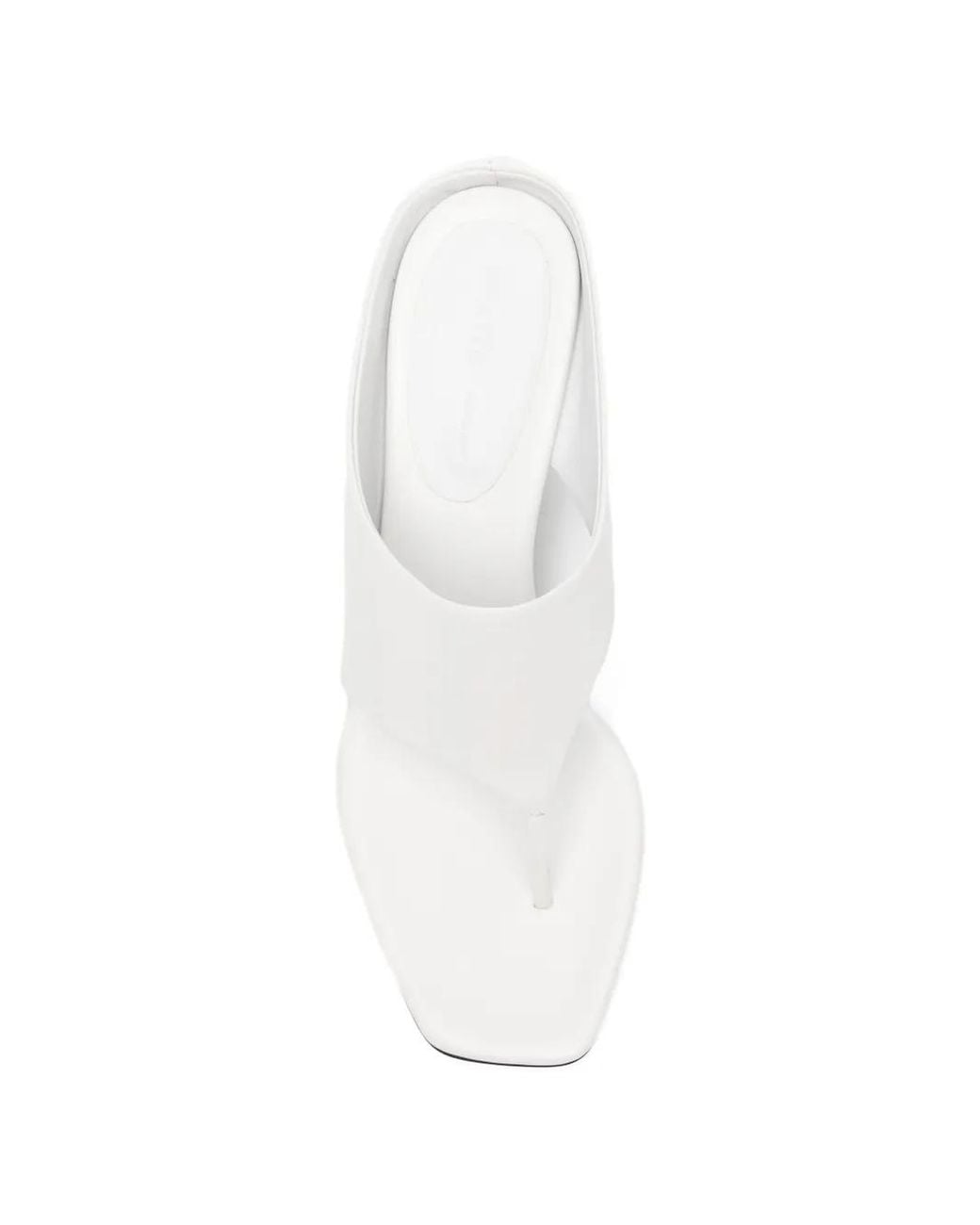 Khaite White Marlow Mule