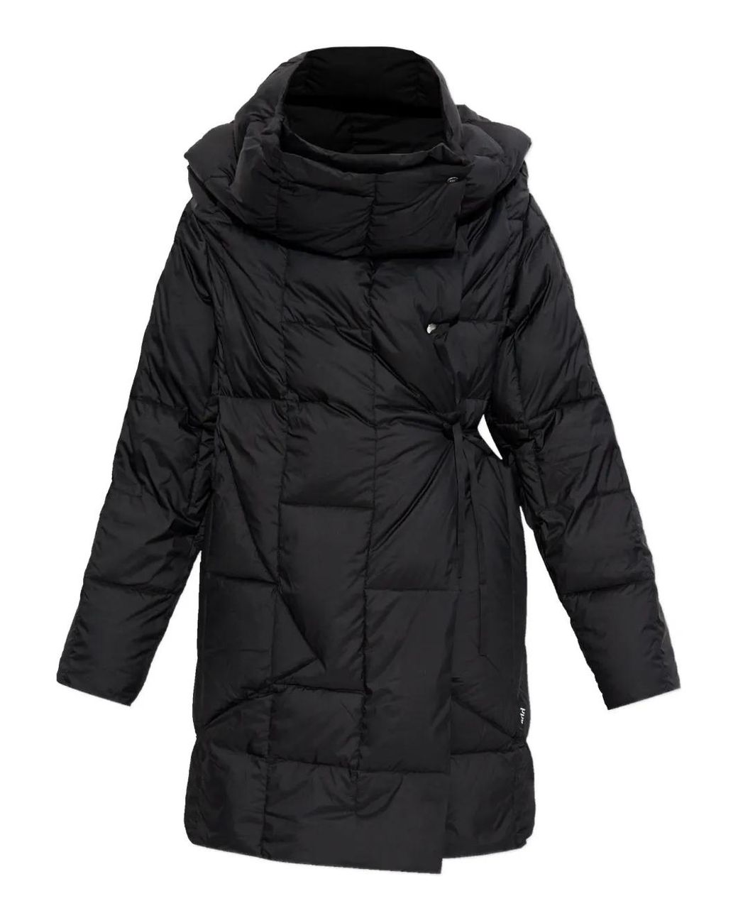 Add Black Button Quilted Top