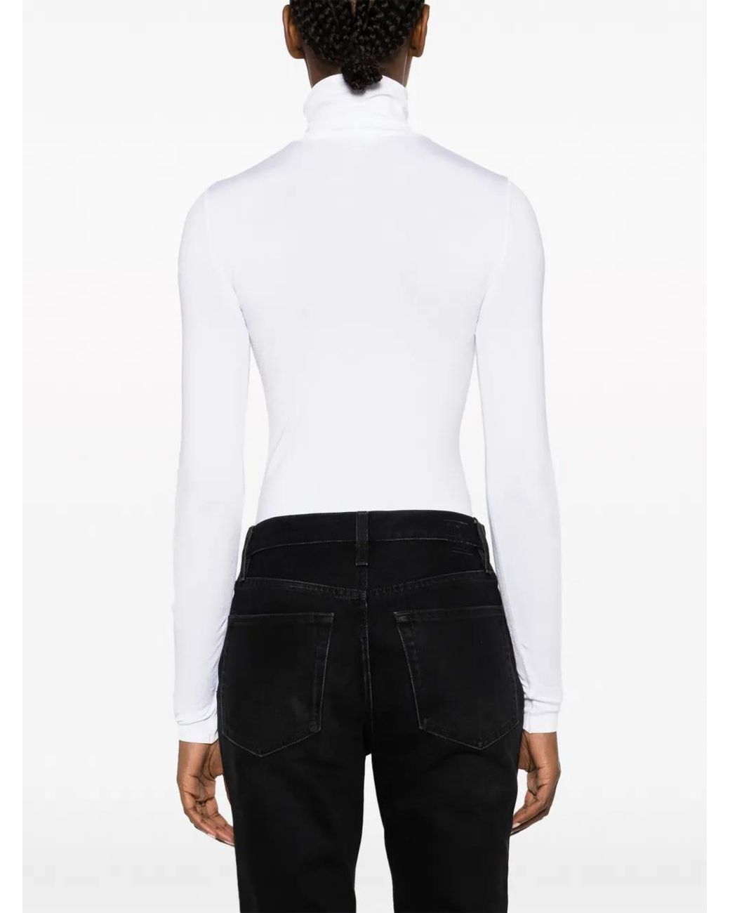 Wolford White Colorado Bodysuit