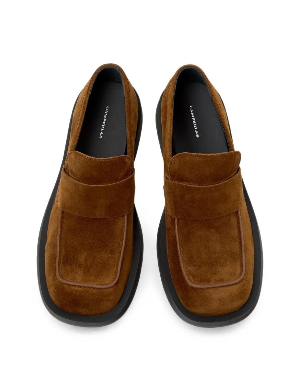 CAMPERLAB Brown 1978 Suede Loafers
