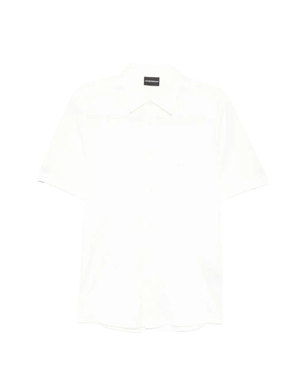 Emporio Armani White Cotton Shirt for men