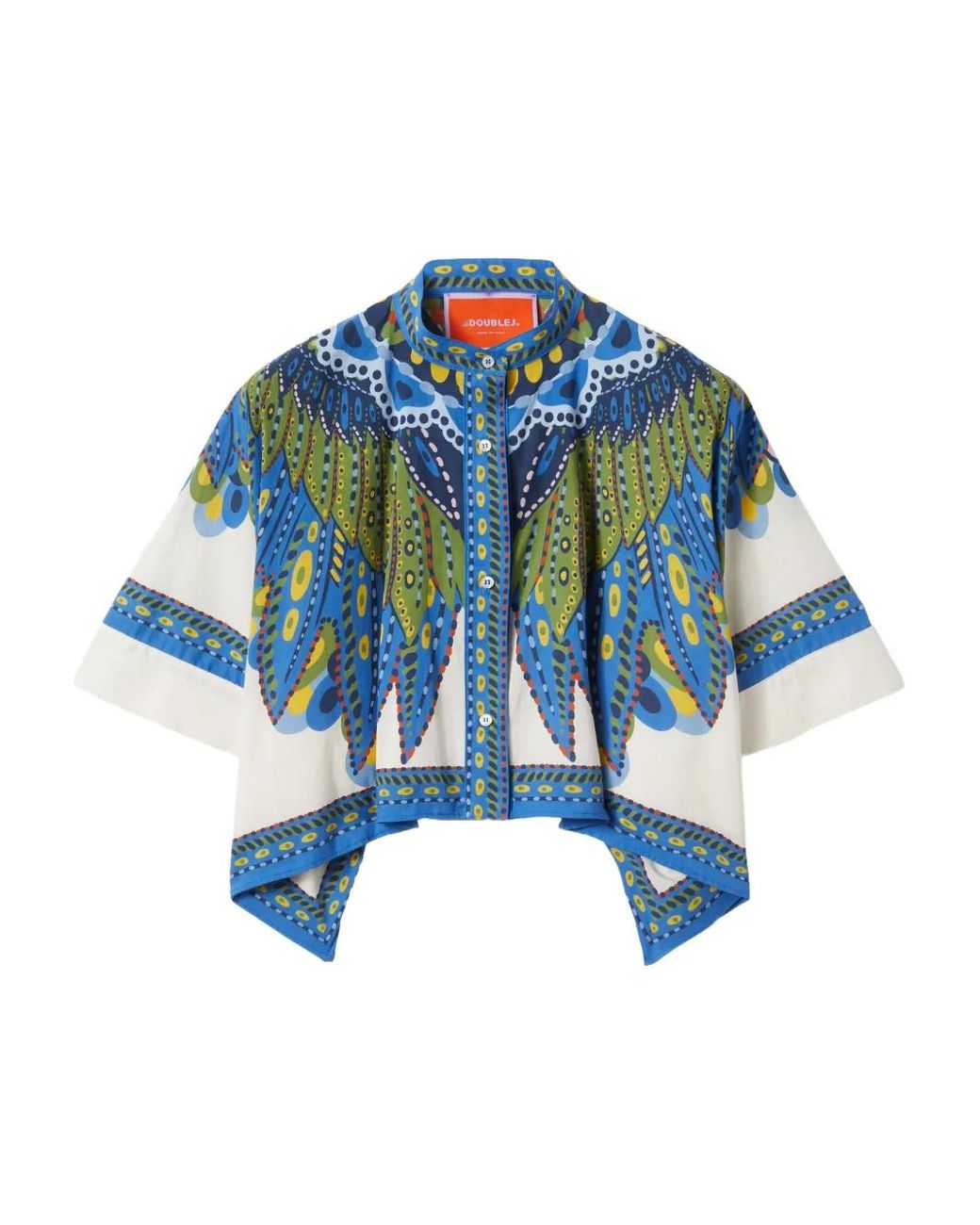 LaDoubleJ Blue Mini Foulard Shirt