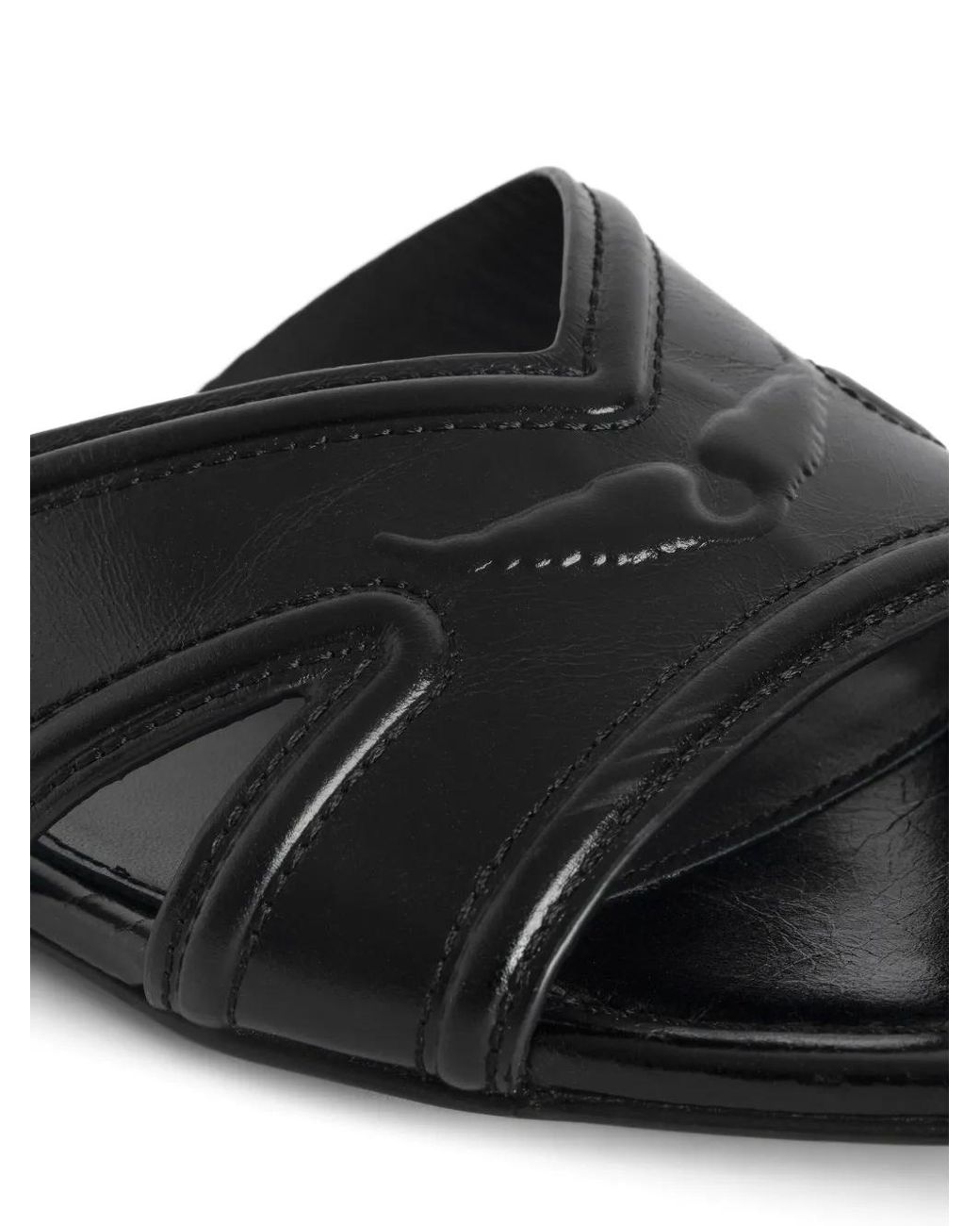 Zadig & Voltaire Black Azora Mules
