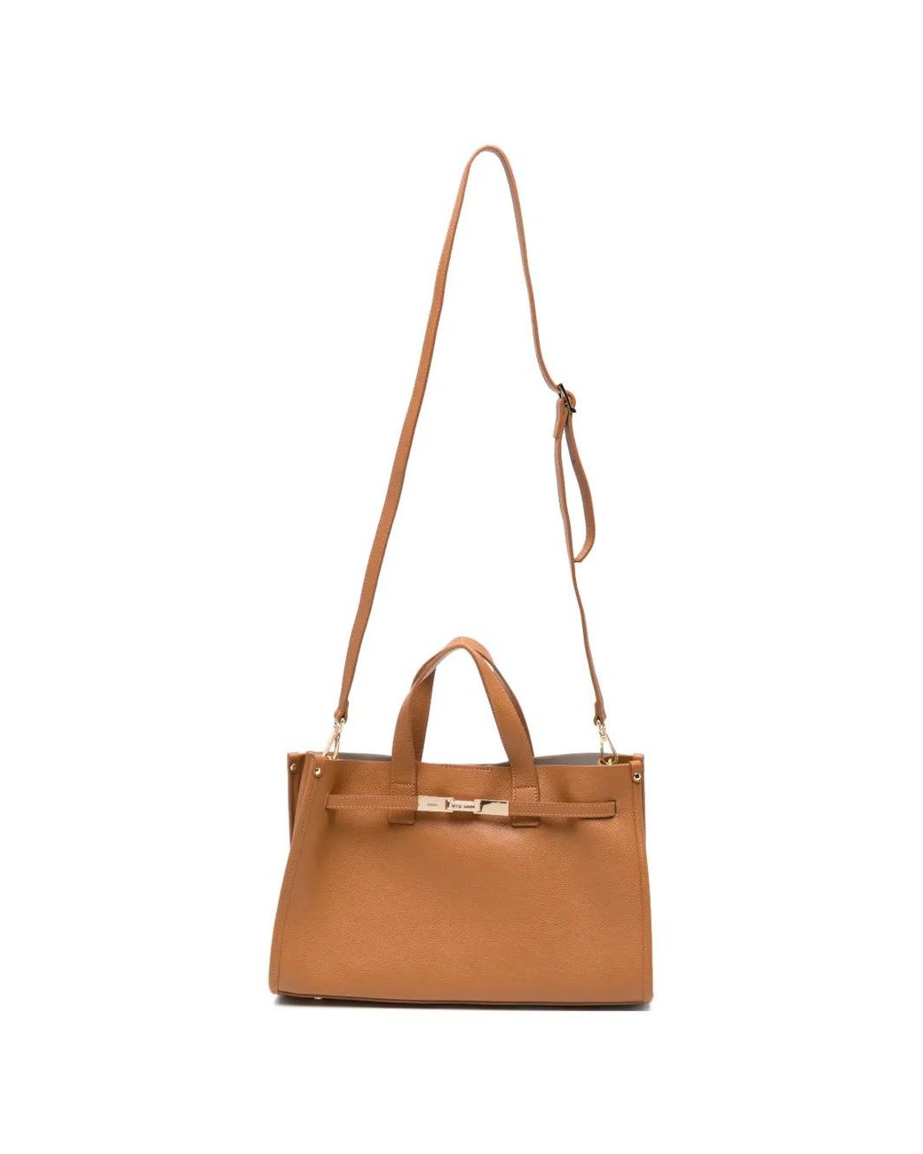 Marc Ellis White Cassiope Pebble-Texture Tote Bag