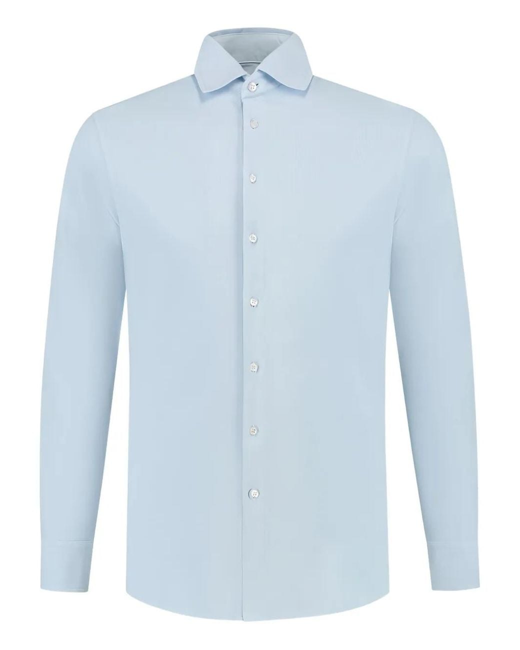 Doriani Blue Long-Sleeved Shirt for men