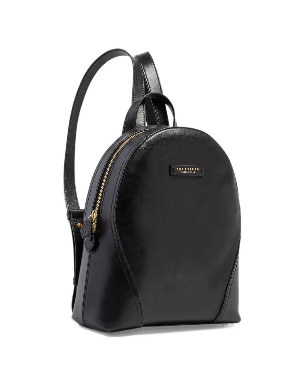The Bridge Leather Backpack in Black | Lyst
