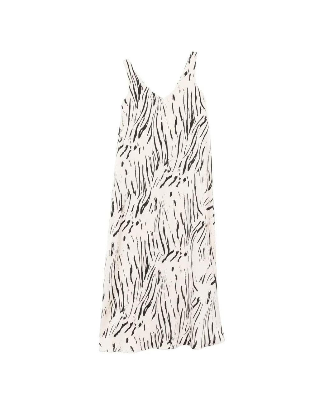 Pennyblack White Printed Midi Dress