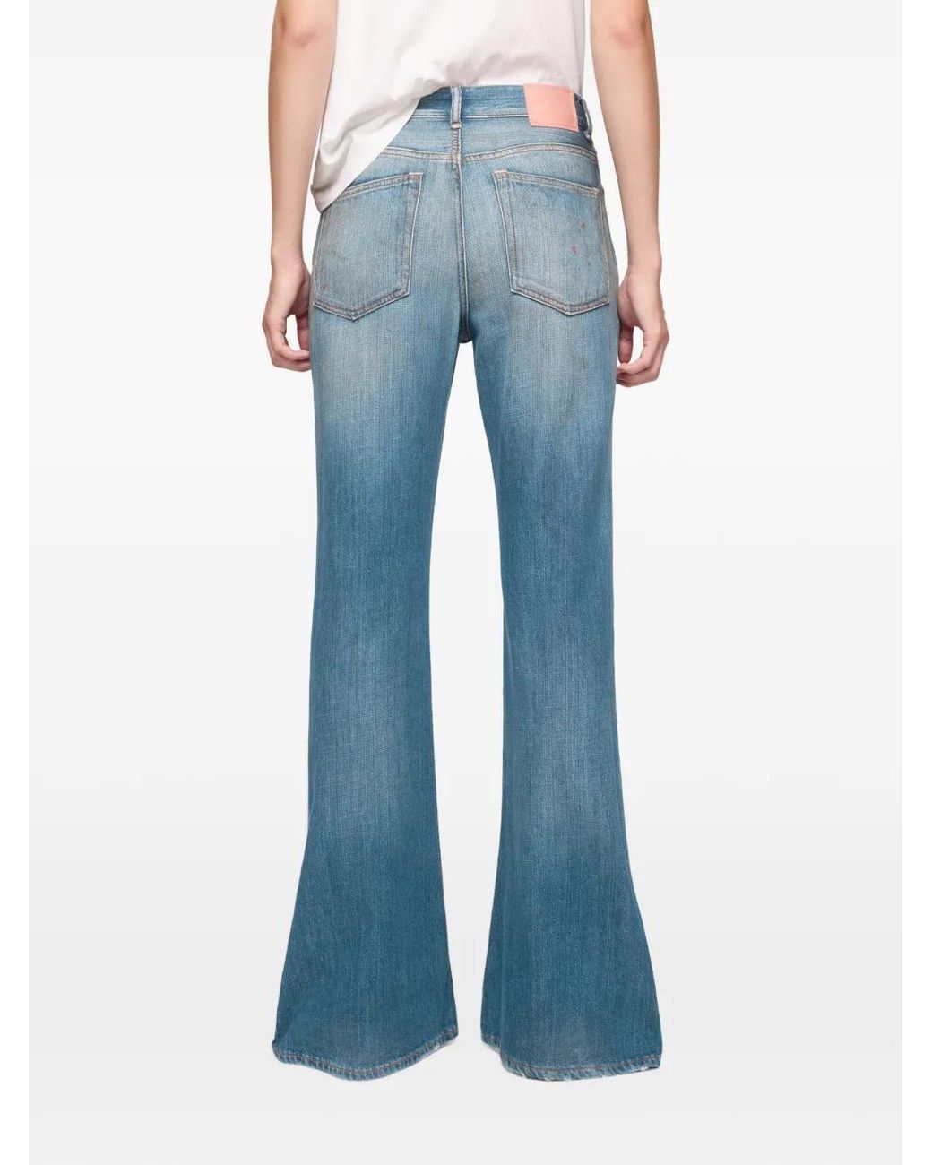 Acne Blue 2025F Fitted Jeans