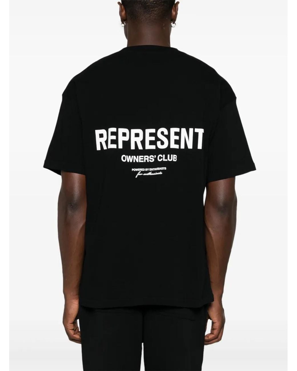 Represent Black Represet Owners Club T-Shirt for men