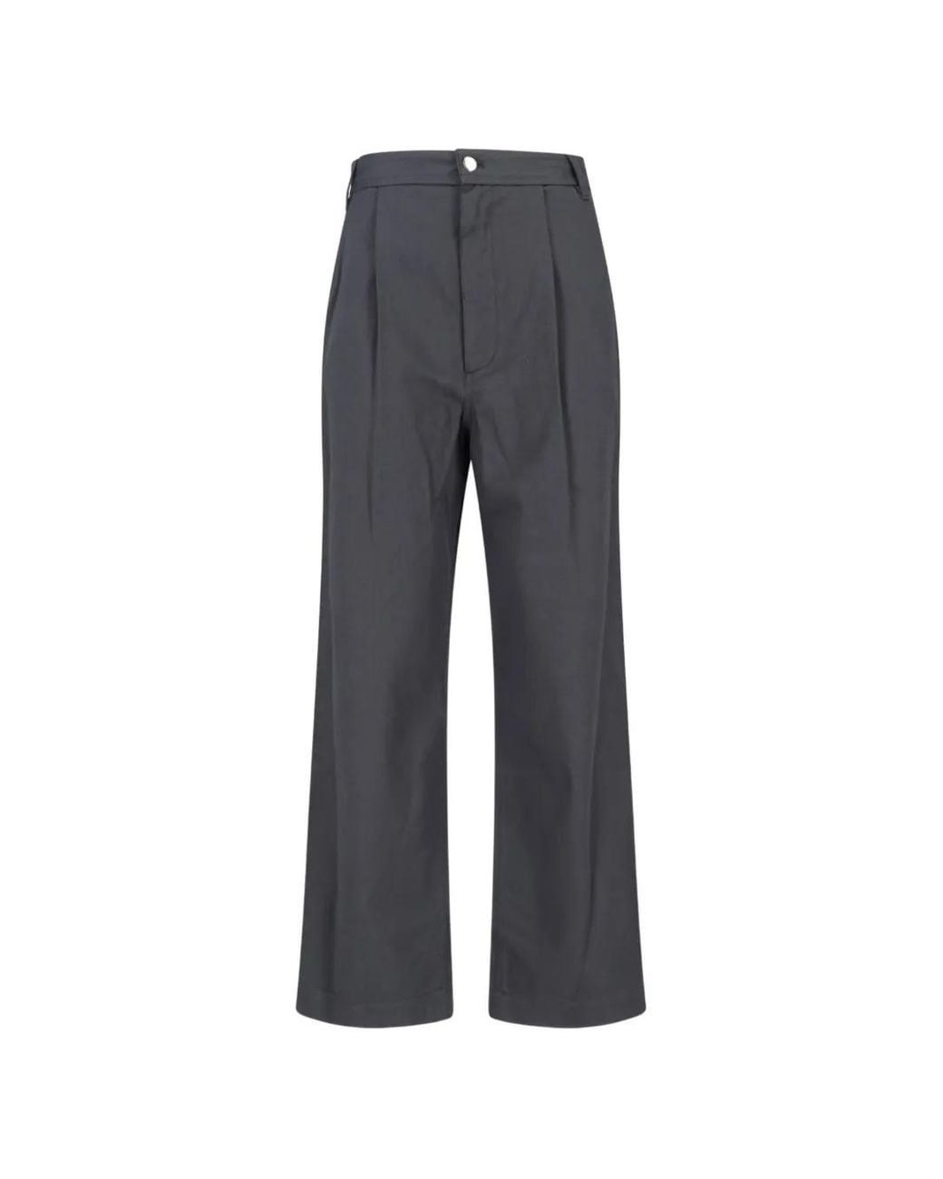 Low Classic Blue High-Rise Trousers