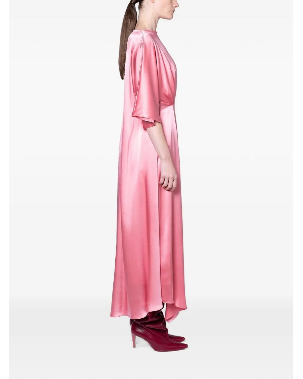 Roksanda Pink Ida Asymmetric Dress