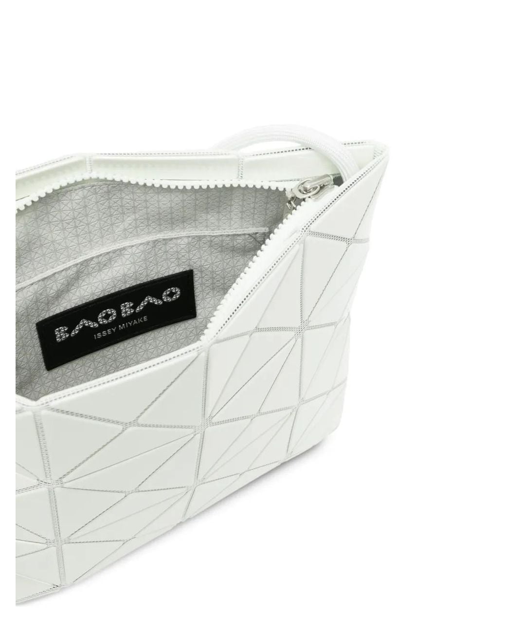 Borsa A Tracolla Lucent di Issey Miyake in White
