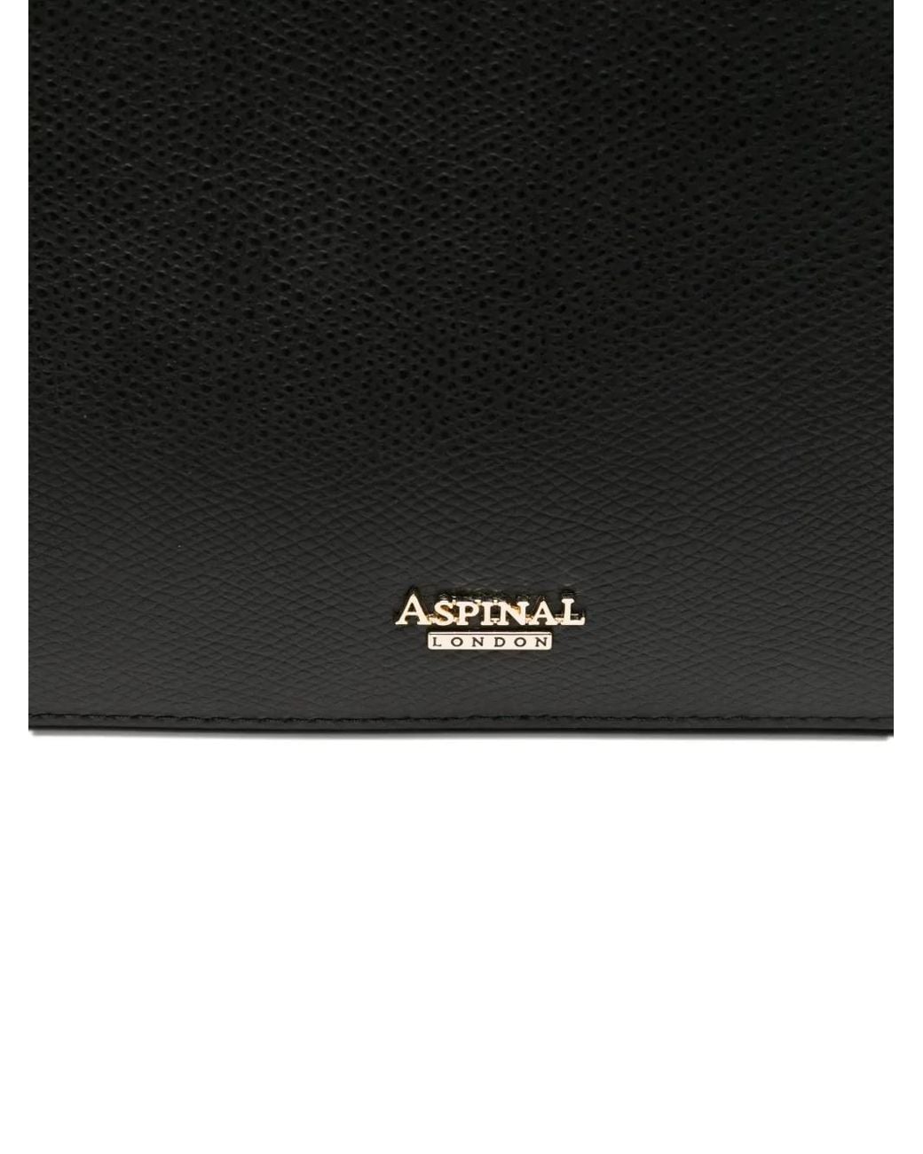 Aspinal Black Umhängetasche