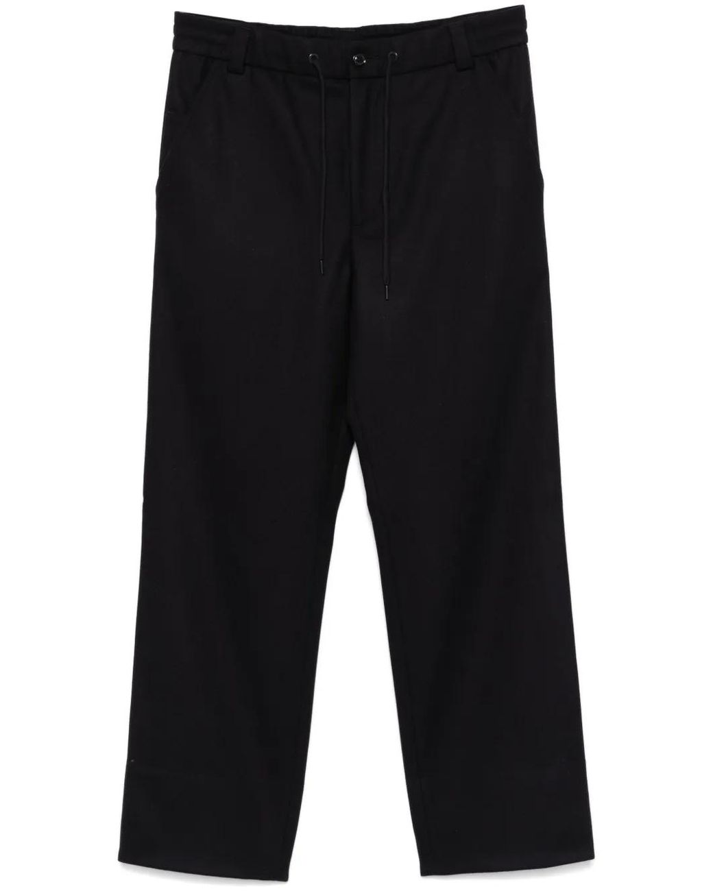 Moncler Broek Van Scheerwol in het Blue voor heren