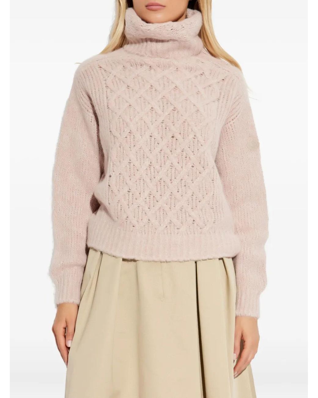 Moncler Natural Turtlenecks