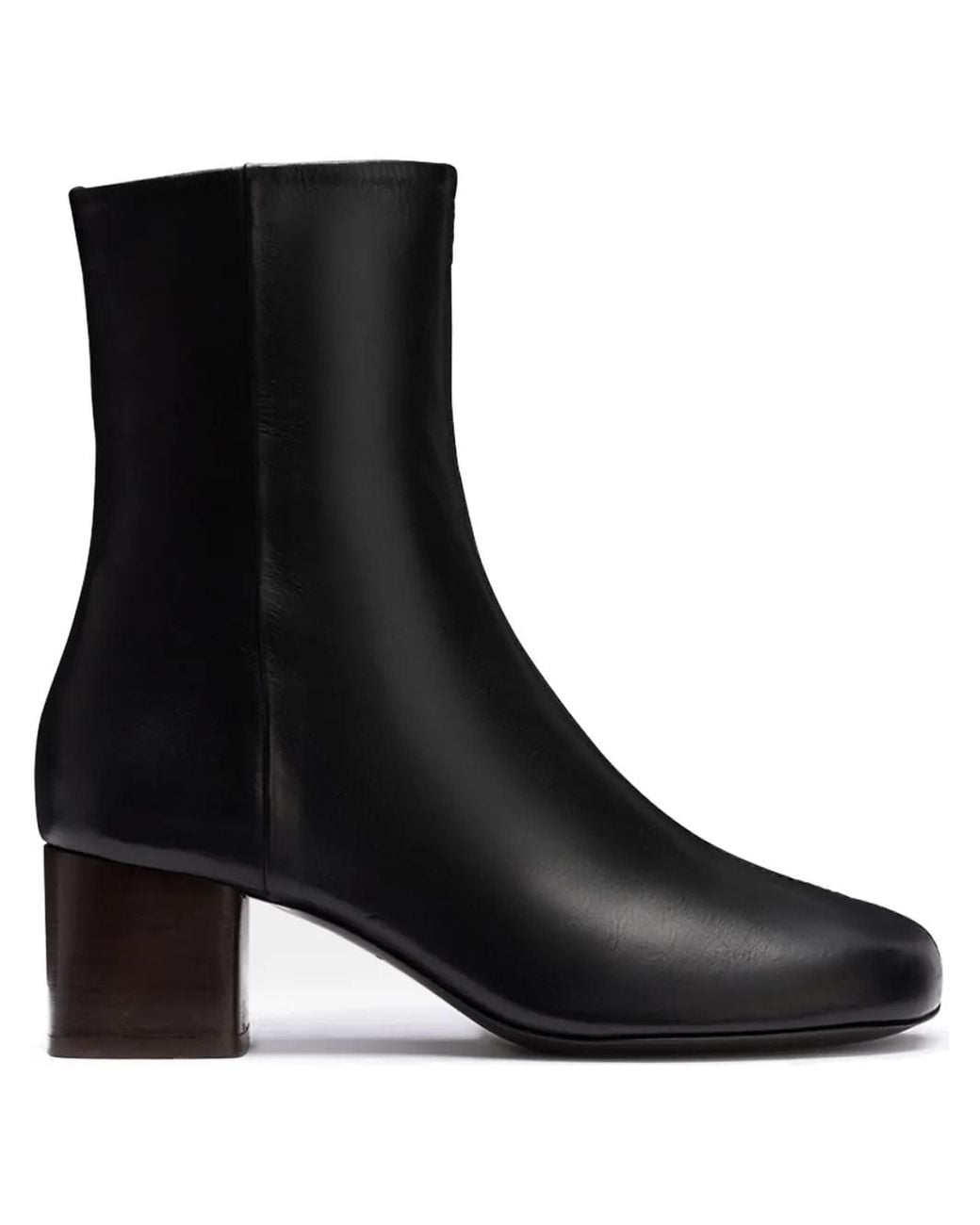 Lemaire Black "Anatomic" Boots 55