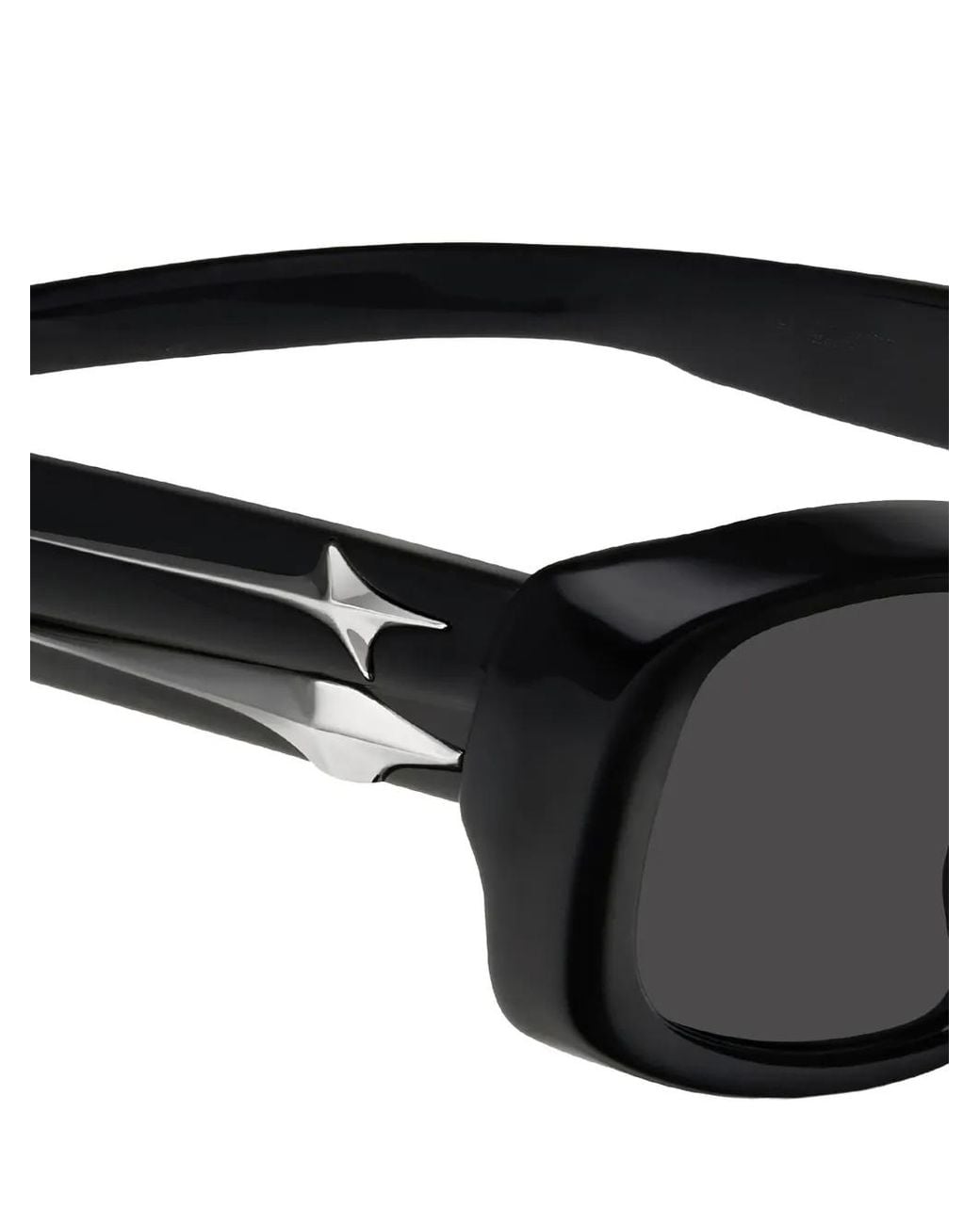 Gentle Monster Black Lix 01 Star-Embellished Sunglasses