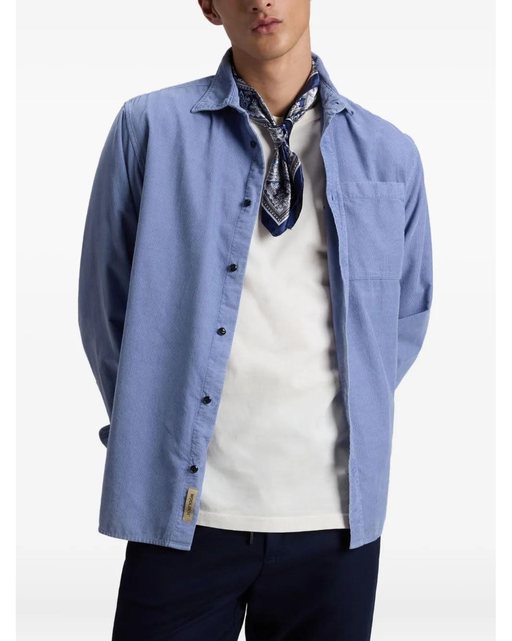 Woolrich Mackey Hemd in Blue für Herren
