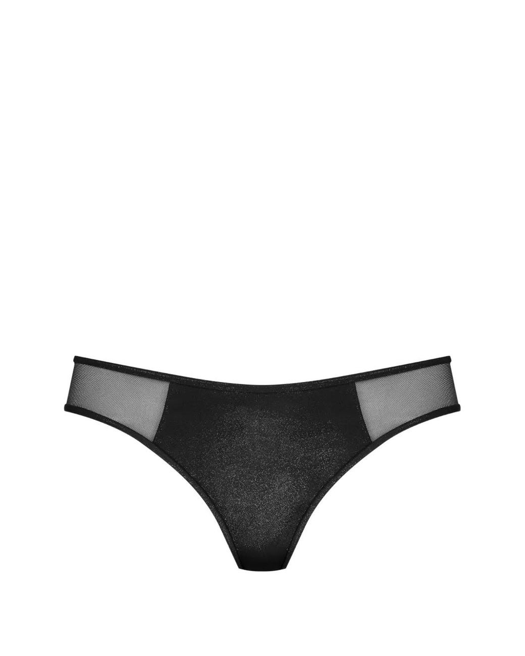 Maison Close Black Minuit Bikini Briefs
