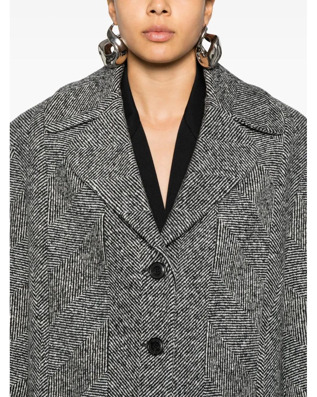 Cappotto di Ermanno Scervino in Gray